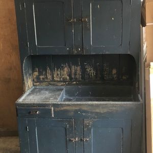 Amish Dry Sink Cupboard